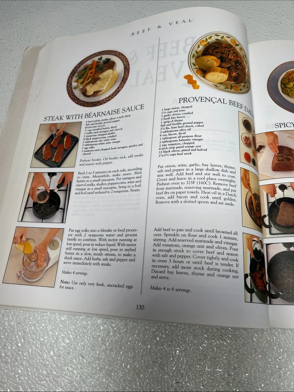 Southern Living and Complete Step by Step Cook Books Great Condition